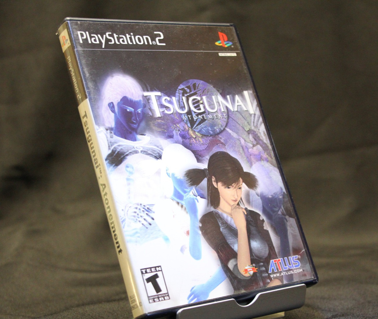 Tsugunai: Atonement PS2 (PlayStation 2, 2001, ATLUS) -Tested  -NO MANUAL