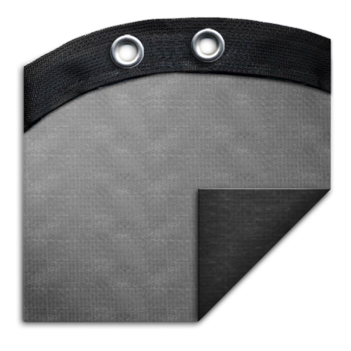 24\' Round Above Ground Swimming Pool Winter Cover 20 Year - Dove Gray