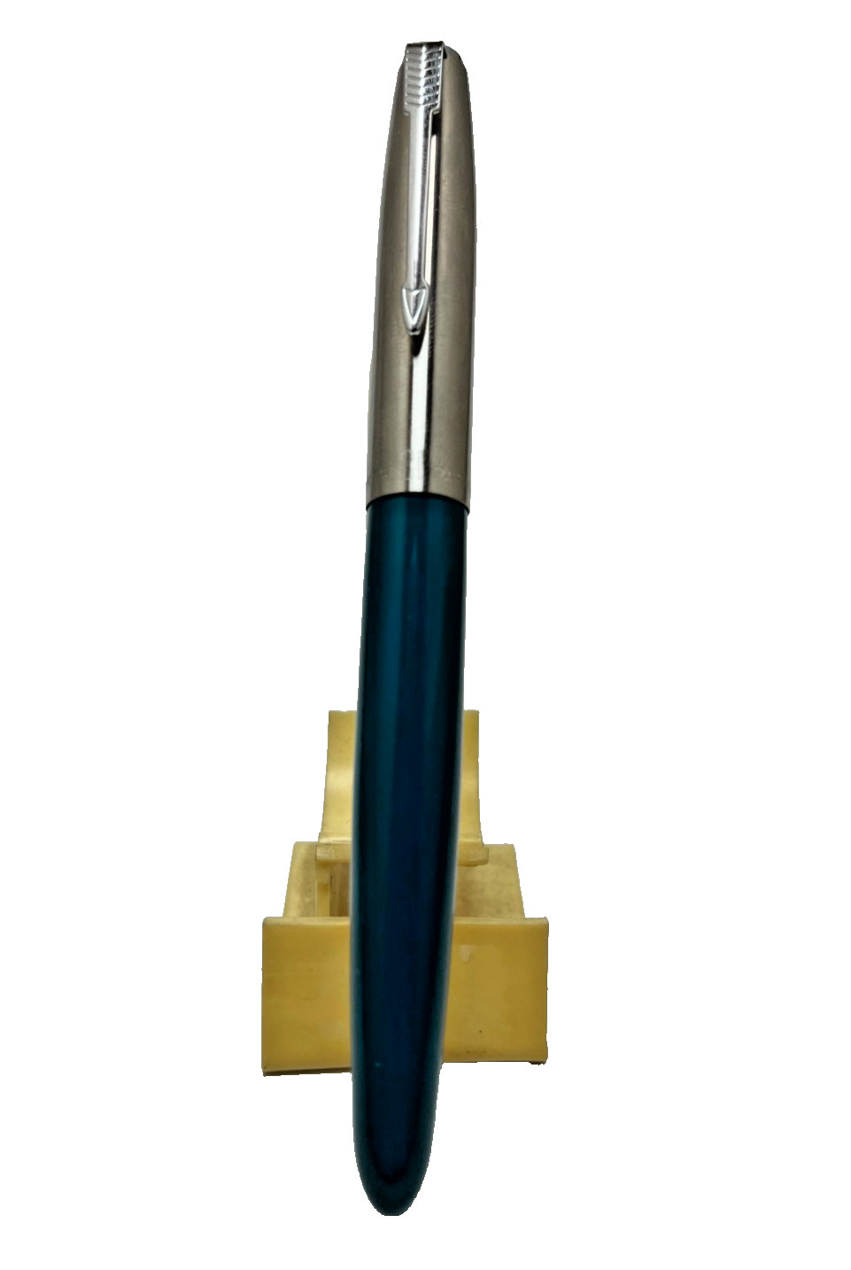Vintage Parker 21 Super Teal Blue Fountain Pen Aerometric