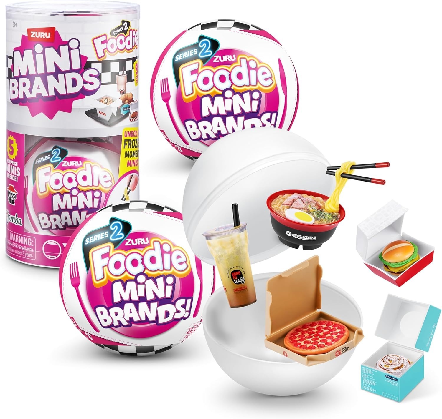 (2 PACK LOOSE) Zuru Mini Brands - FOODIES - SERIES 2