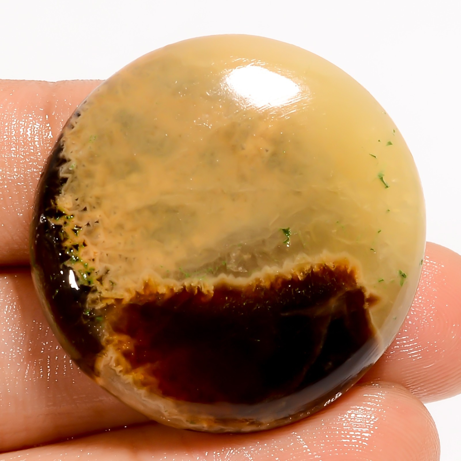 70.5 Ct AAA Natural Septarian Round Shape Cabochon Loose Gemstone 31X31X9 mm 70.5 Ct AAA Natural Septarian Round Shape Cabochon Loose Gemstone 31X31X9 mm
