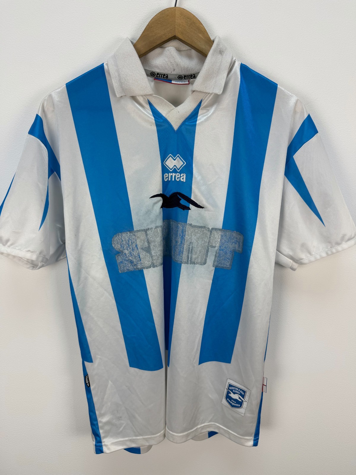 Brighton & Hove Albion 2004–2006 Home Football Shirt Soccer Jersey Size S