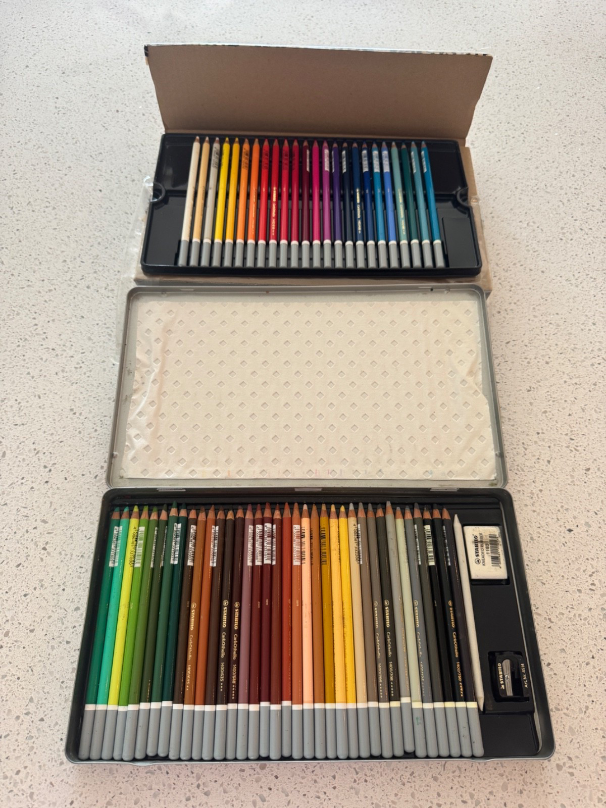 STABILO Carbothello Pastel Pencil, 60-Color Set, 1-pack (1460-6) *Brand New*
