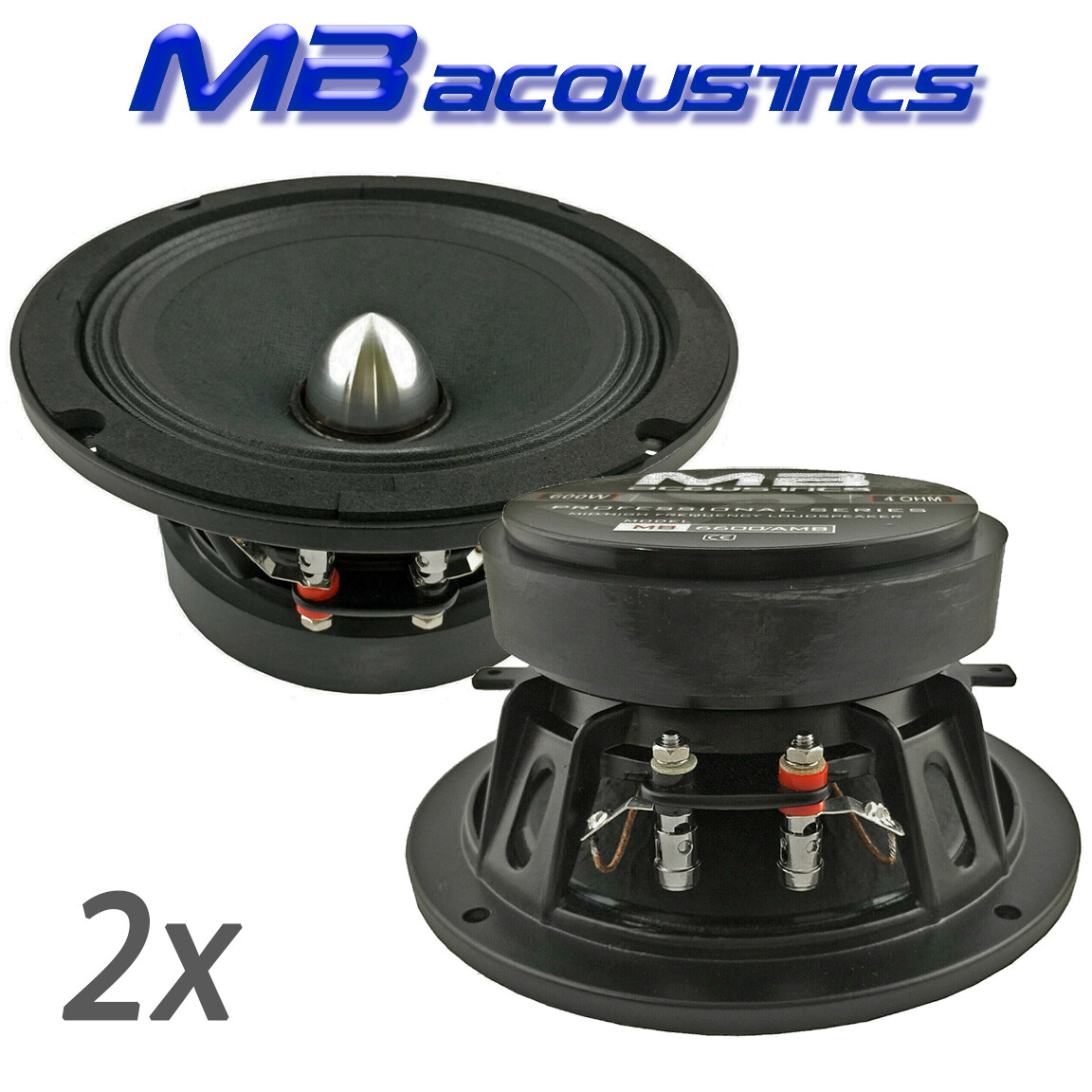 1 Pair MB Acoustics 6.5
