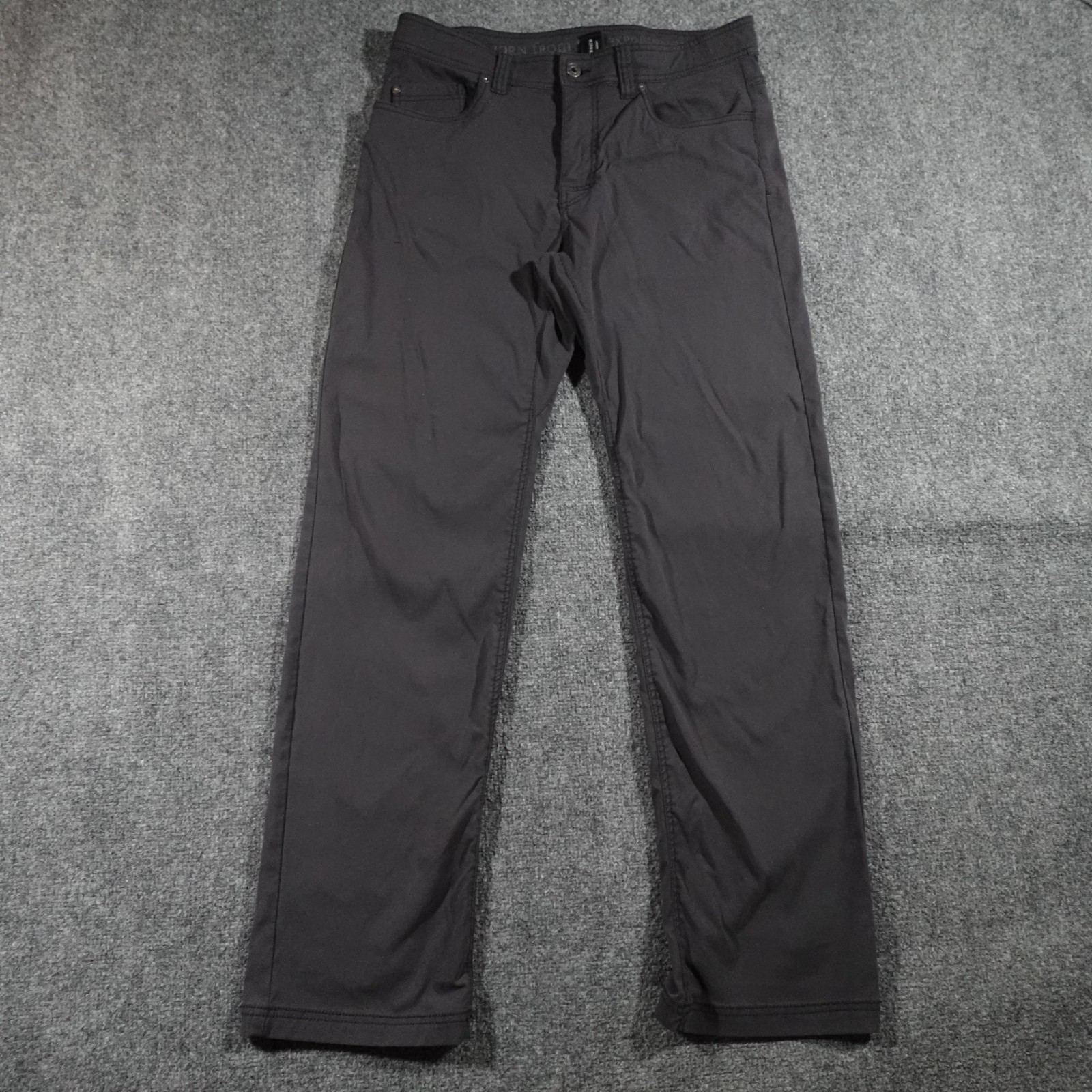 Prana Pants Mens 34x32 Charcoal Stretch Zion Slim Fit Straight Leg Hiking 0834 Prana Pants Mens 34x32 Charcoal Stretch Zion Slim Fit Straight Leg Hiking 0834