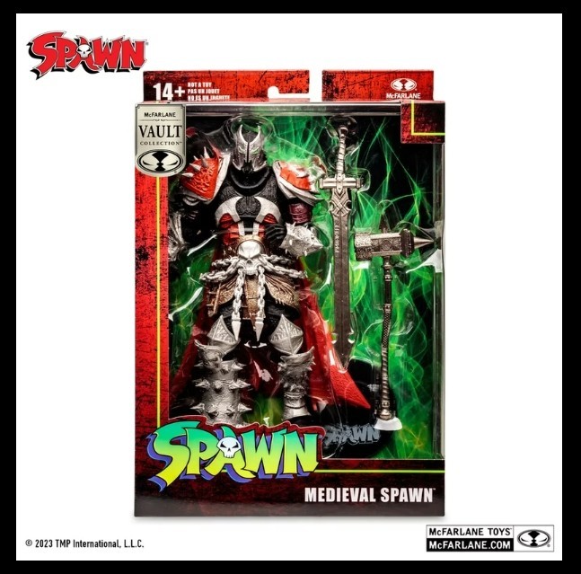 MCFARLANE SPAWN  Medieval Spawn |  Vault Collection  7\