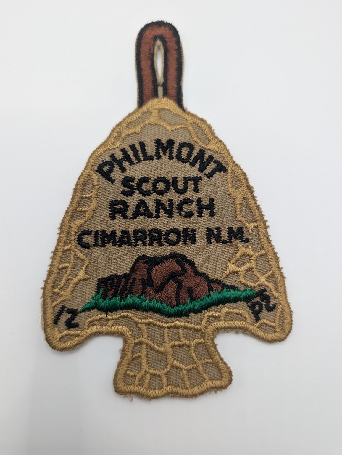 Philmont Scout Ranch Arrowhead Trek Patch 1992 BSA Cimarron NM