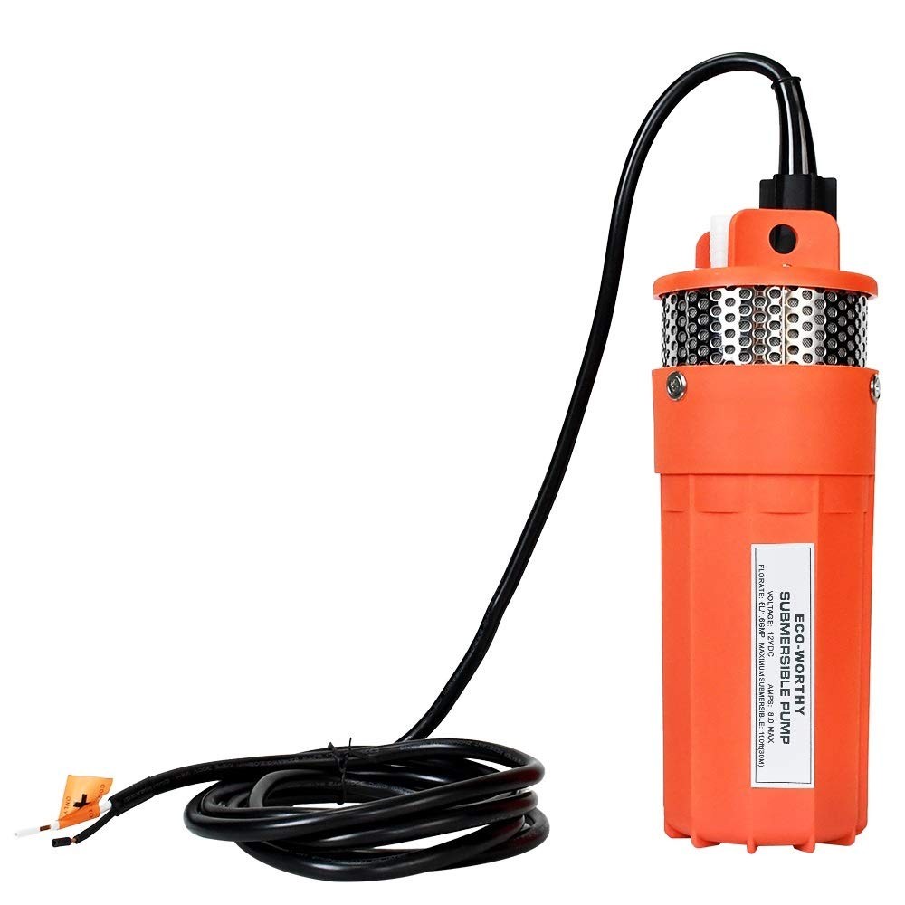 ECO-WORTHY 12V DC Submersible Well Water 12v 96w Pump, Pump ECO-WORTHY 12V DC Submersible Well Water 12v 96w Pump, Pump