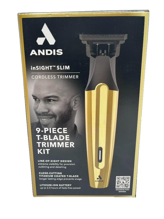 Andis 562442 inSIGHT Slim T-Blade Cordless Trimmer Close-Cutting NEW