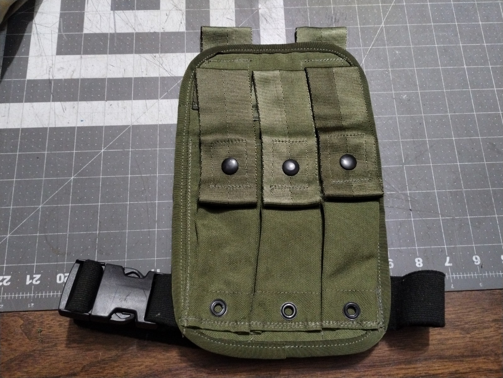 Original Silver Label / Tag London Bridge LBT 804 Oldgen Triple HK MP5 Mag Pouch