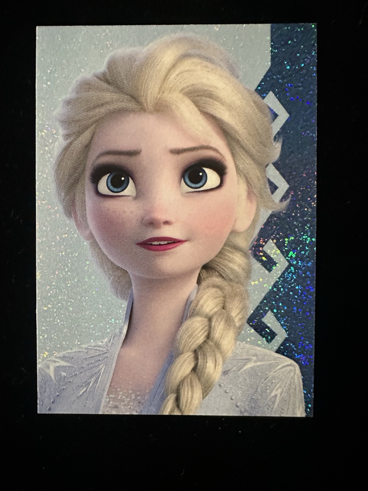 2019 Elsa PANINI DISNEY #65 FROZEN II CARDS GLITTER Refractor 2019 Elsa PANINI DISNEY #65 FROZEN II CARDS GLITTER Refractor