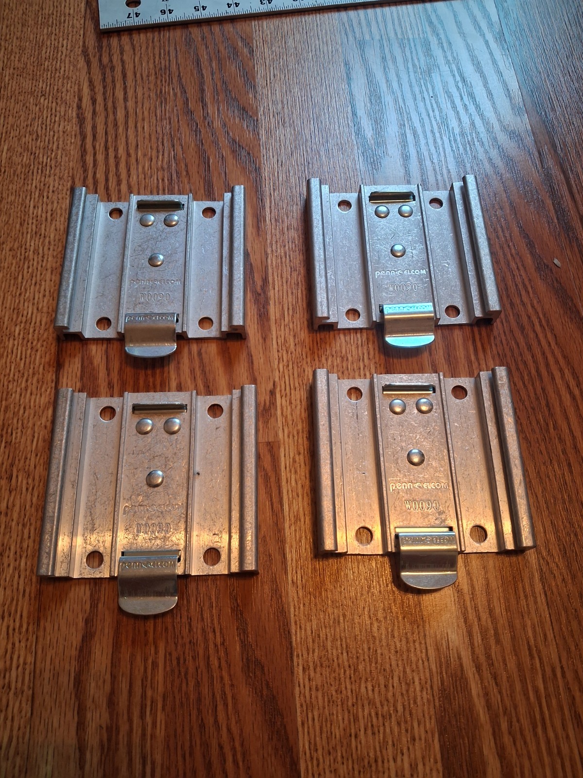 Penn Elcom Caster Plates W0090 Set of 4 Penn Elcom Caster Plates W0090 Set of 4