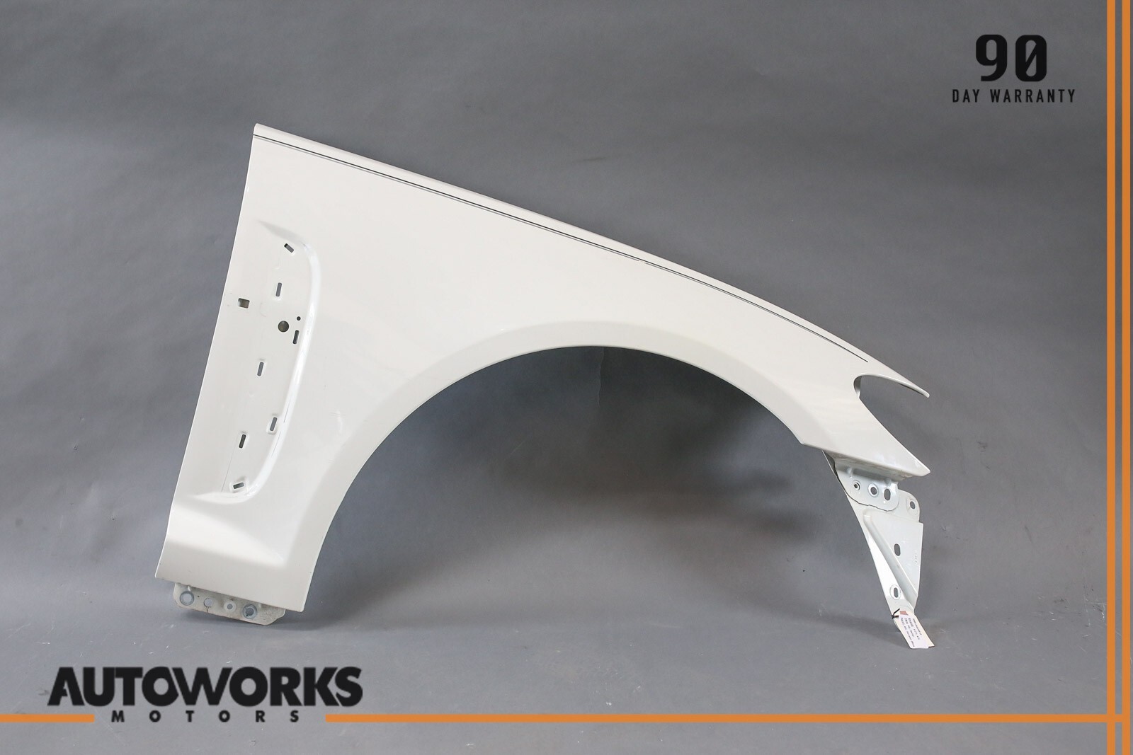 09-11 Jaguar XF X250 Front Right Passenger Side Fender Wing Panel White NEL OEM 09-11 Jaguar XF X250 Front Right Passenger Side Fender Wing Panel White NEL OEM