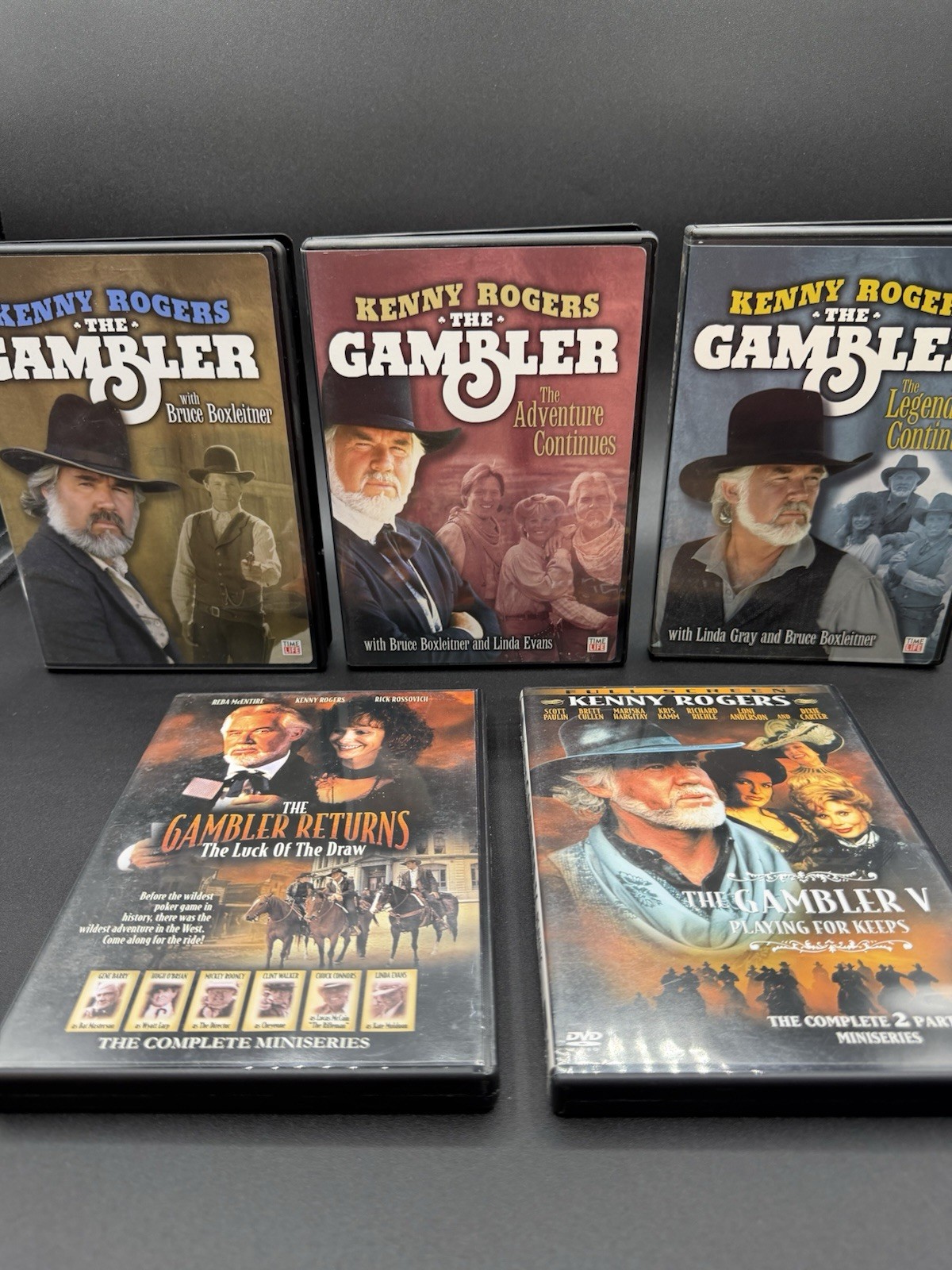 KENNY ROGERS The Gambler Complete Series 5 DVD Collection KENNY ROGERS The Gambler Complete Series 5 DVD Collection