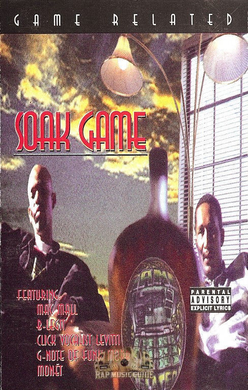 Game Related - Soak Game CS/CASSETTE TAPE (New/Sealed) 1995