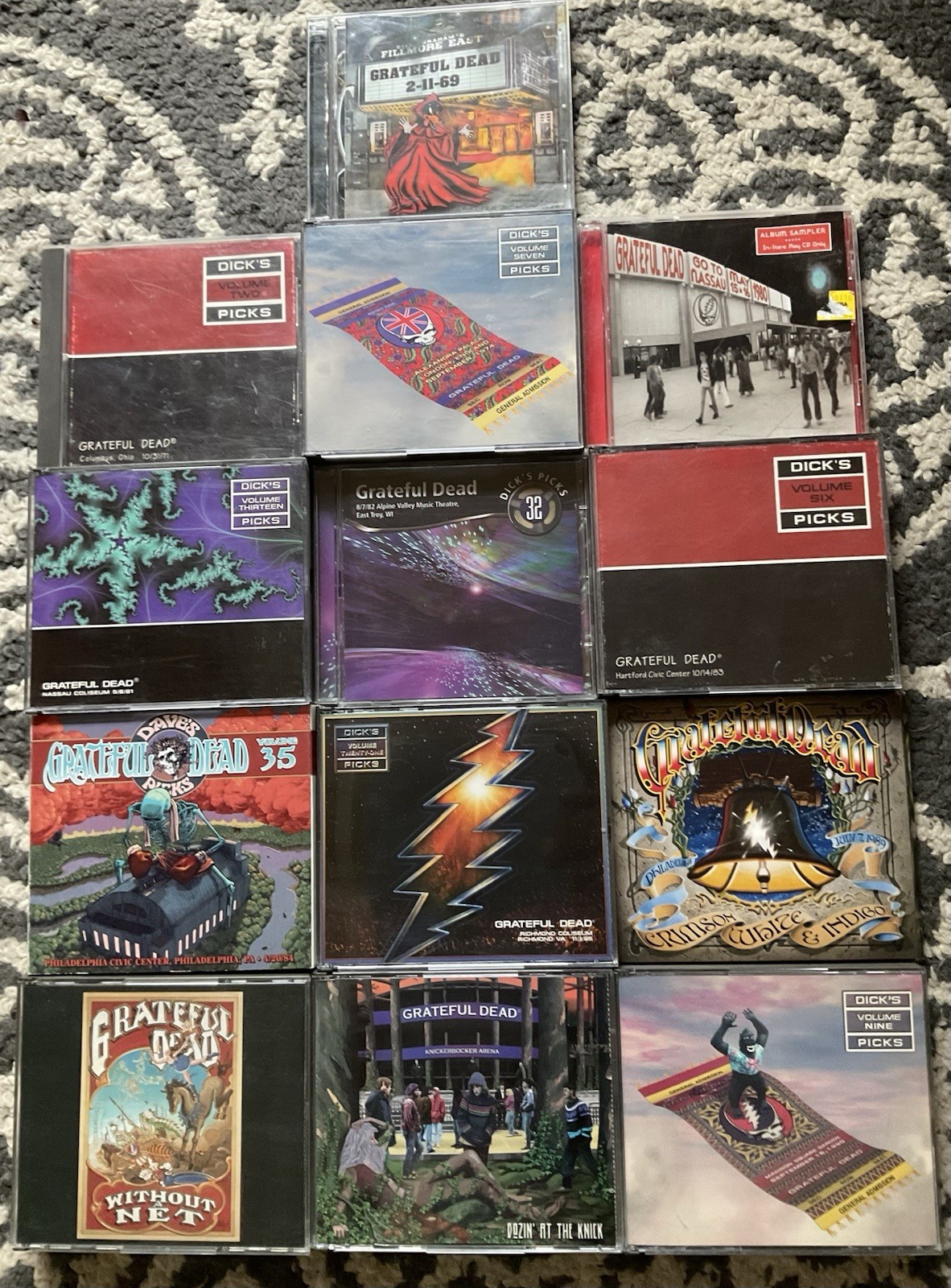 Grateful Dead 29 CD Lot (Dick's Picks 2,6,7,9,13,21,32,35 AND MORE)