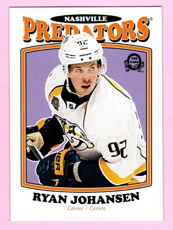 2016-17 O-Pee-Chee Retro #455 Ryan Johansen Nashville Predators