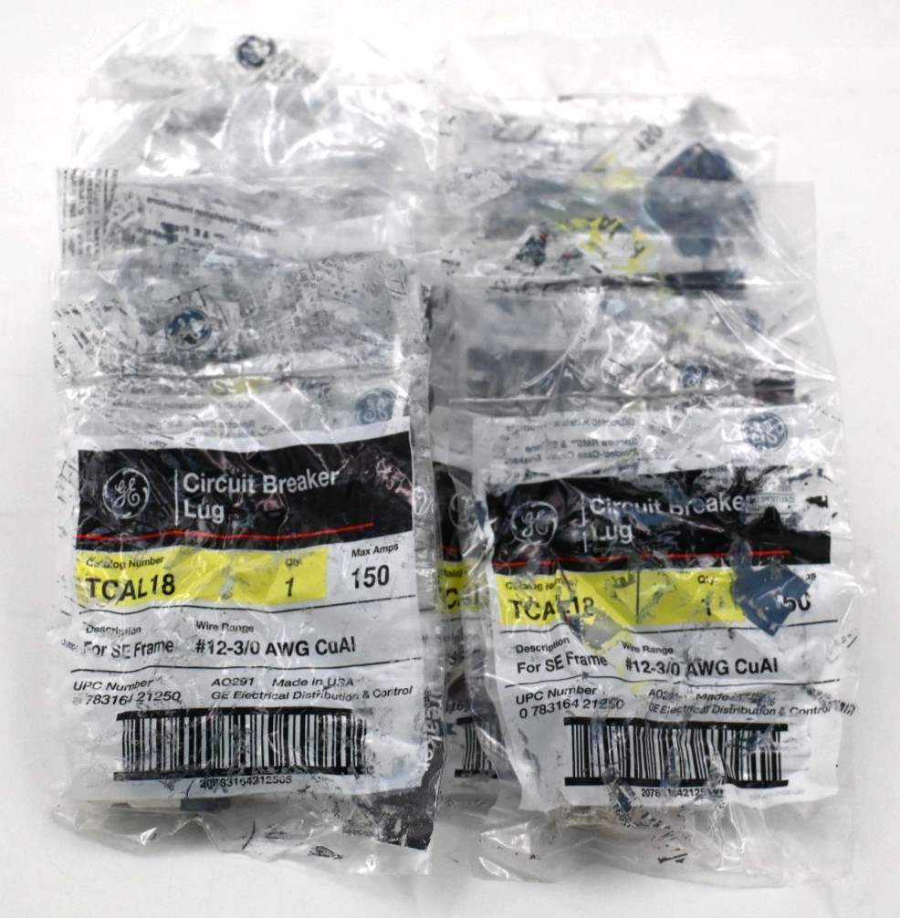 GENERAL ELECTRIC GE TCAL18 CIRCUIT BREAKER LUG - LOT OF 10 PCS