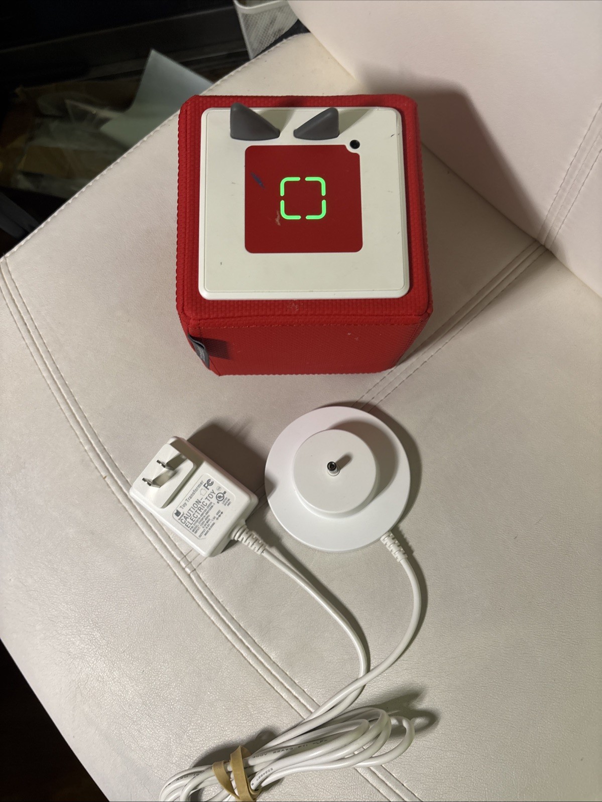 Tonies Toniebox Audio Player Red Model 10003 with Charging Base - Tested