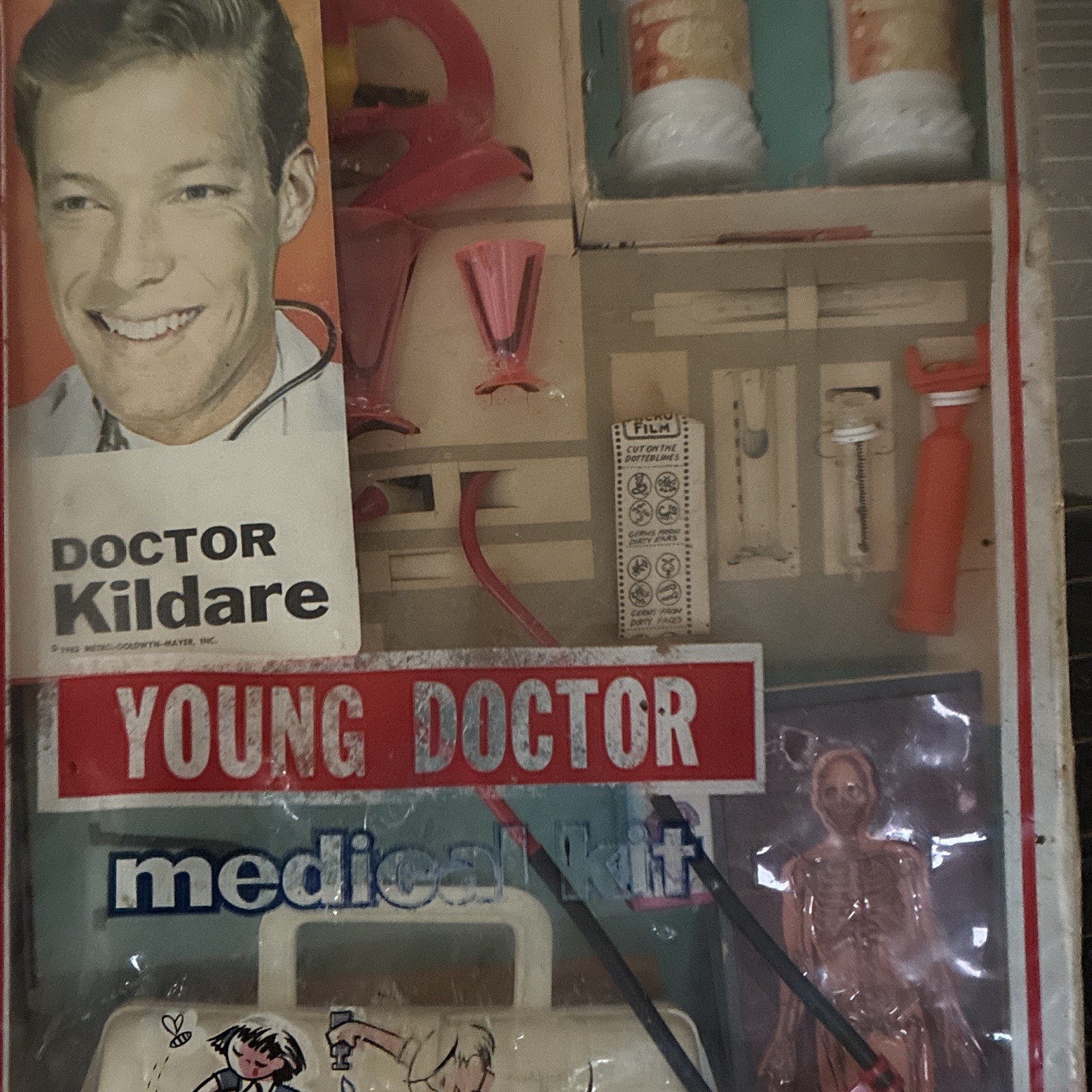 NOS Vintage Dr. Kildare Young Doctor Medical Kit 1963 NOS Vintage Dr. Kildare Young Doctor Medical Kit 1963