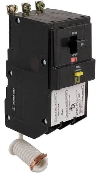 Square D - QOB330GFI - Mini Circuit Breaker, 30A, 3 Pole, 208Y/120Vac NEW