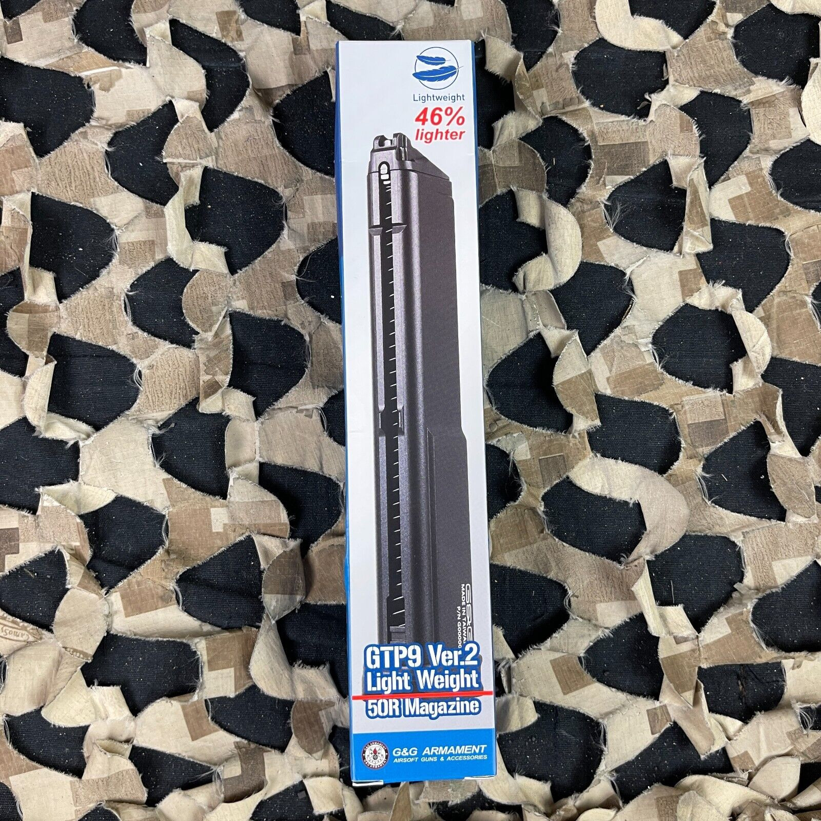 NEW TOY Airsoft G&G Armament GTP 9 & SMC9 Version 2 Gas 50 Round Magazine
