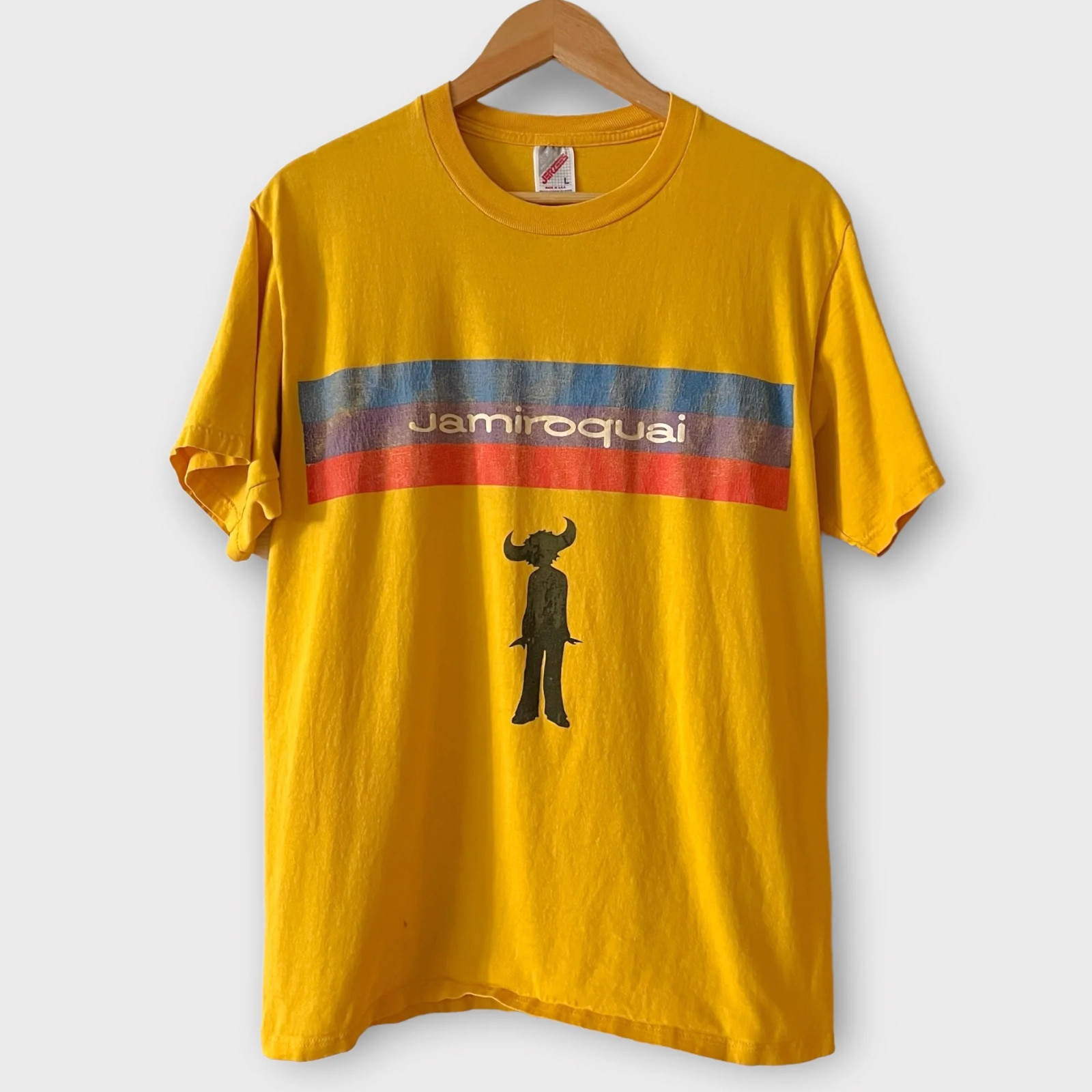 Rare 1990s Jamiroquai Band Music Daisy Colour T-Shirt S to 5XL