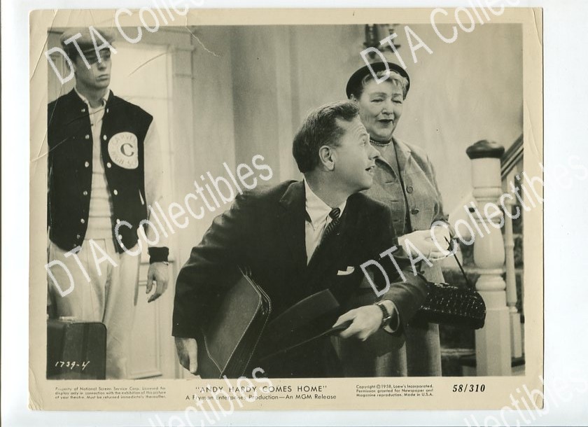 ANDY HARDY COMES HOME-8x10 PROMOTIONAL STILL-M. ROONEY FN ANDY HARDY COMES HOME-8x10 PROMOTIONAL STILL-M. ROONEY FN