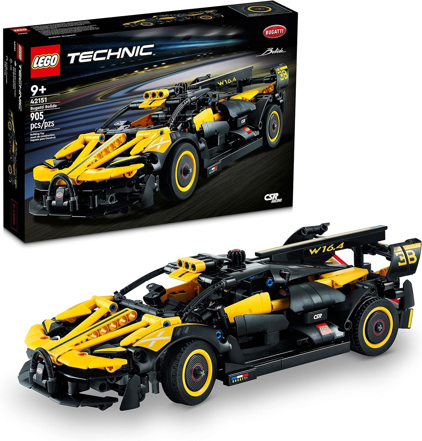 LEGO 6425761 Technic Bugatti Bolide 42151 Toy Building Kit (905 Pieces)