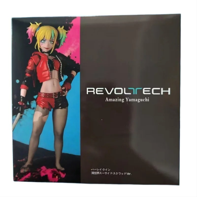 Kaiyodo Revoltech Harley Quinn Suicide Squad Articulated Action Figur - with BOX Kaiyodo Revoltech Harley Quinn Suicide Squad Articulated Action Figur - with BOX