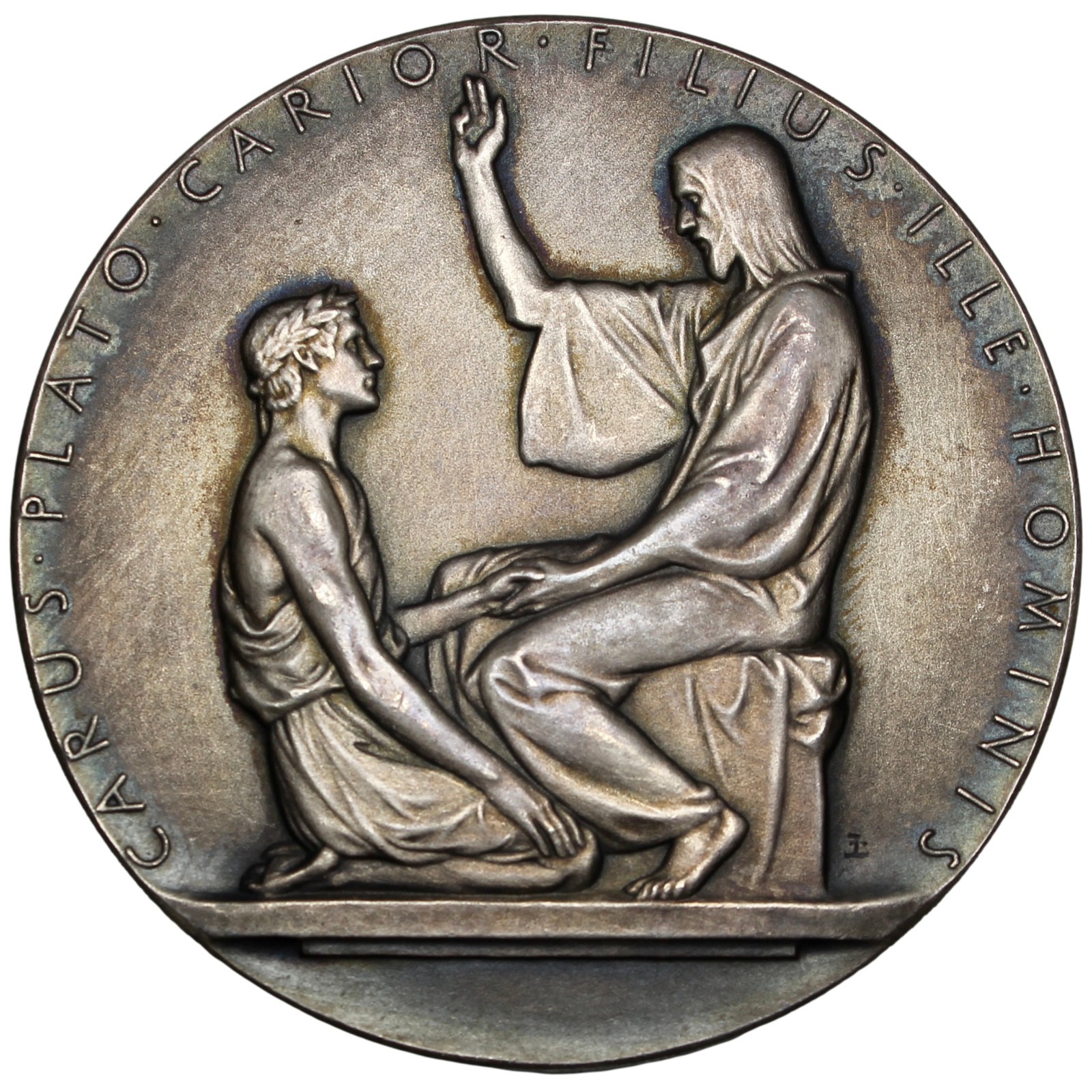 SWEDEN Pontus Wikner 1938 silver Medal / by Erik Lindberg