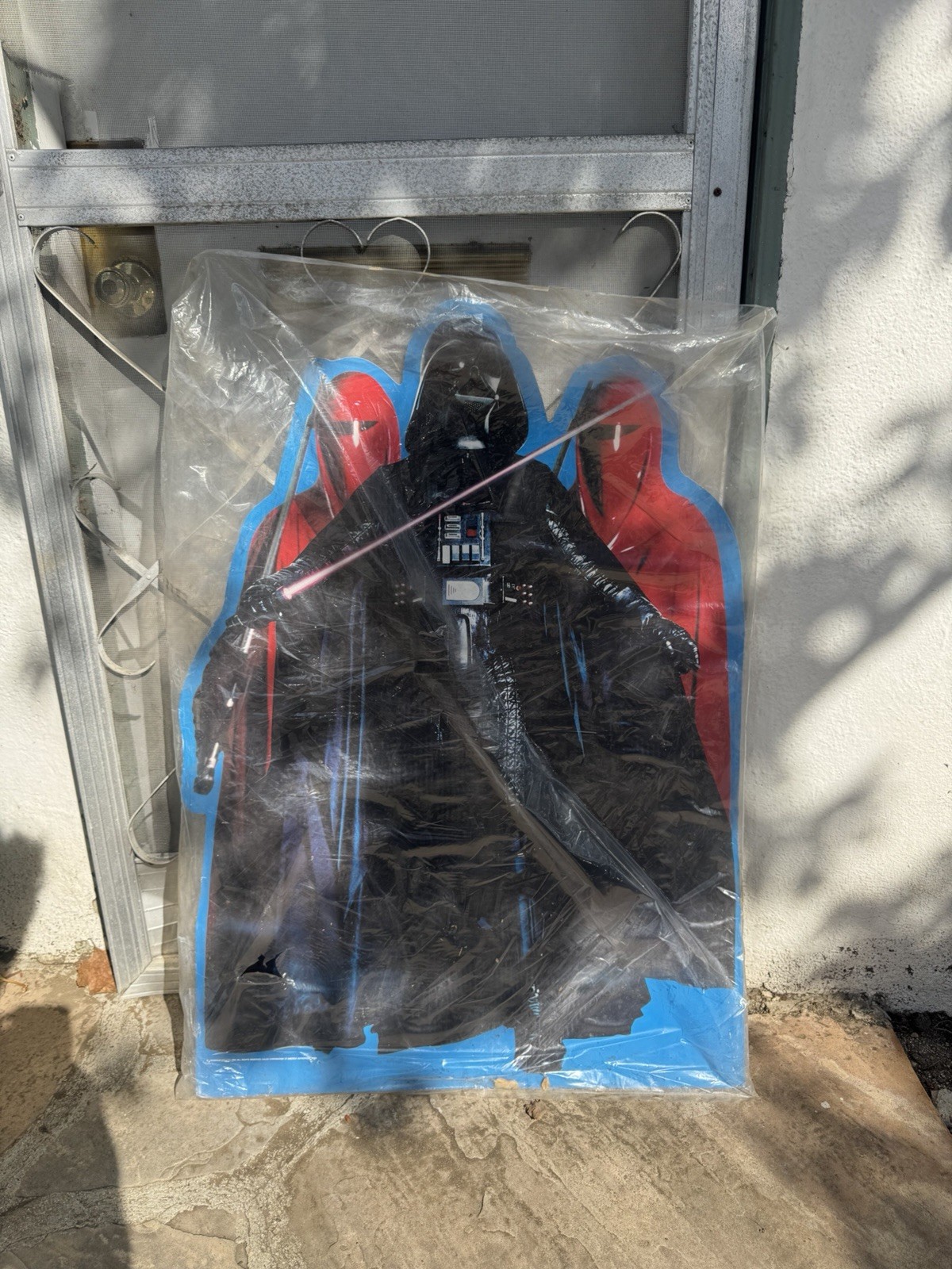 Vintage 1983 LucasFilm Licensed Promo Star Wars Darth Vader Cardboard Cutout NOS Vintage 1983 LucasFilm Licensed Promo Star Wars Darth Vader Cardboard Cutout NOS