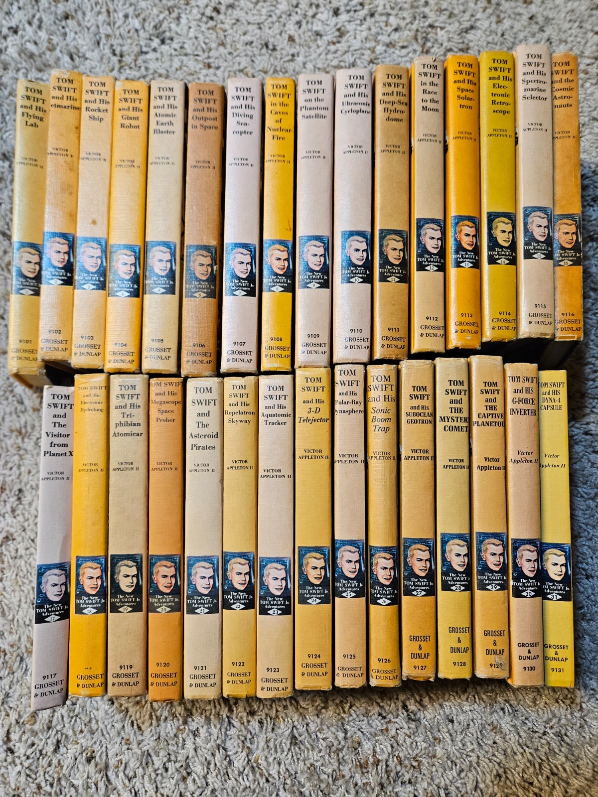 Lot of 31 (1-31) The New Tom Swift Jr Adventure Book Series - Victor Appleton II