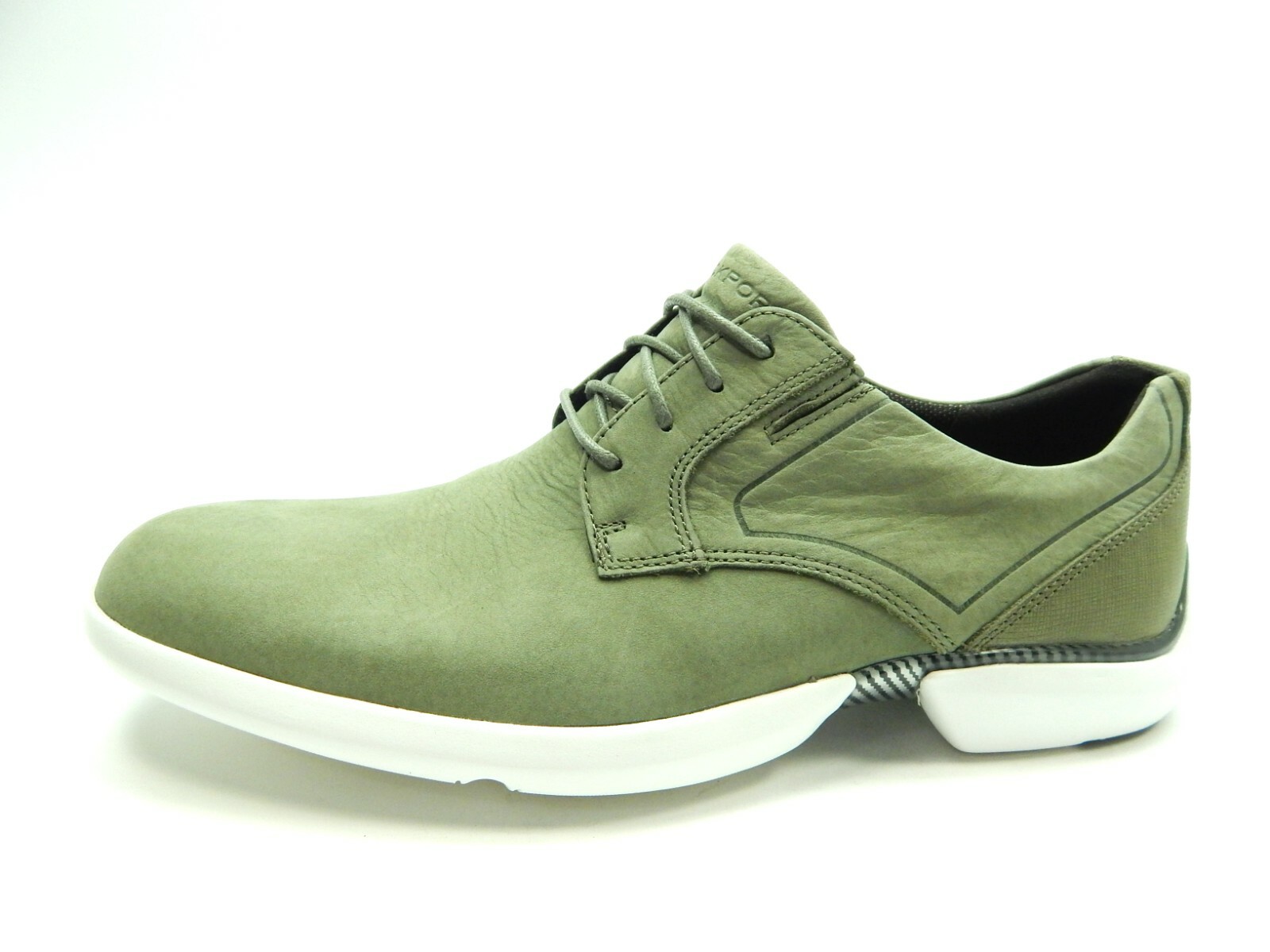 ROCKPORT MEN'S ADVANCE PLAIN TOE C10646 OLIVE SHOES ROCKPORT MEN'S ADVANCE PLAIN TOE C10646 OLIVE SHOES