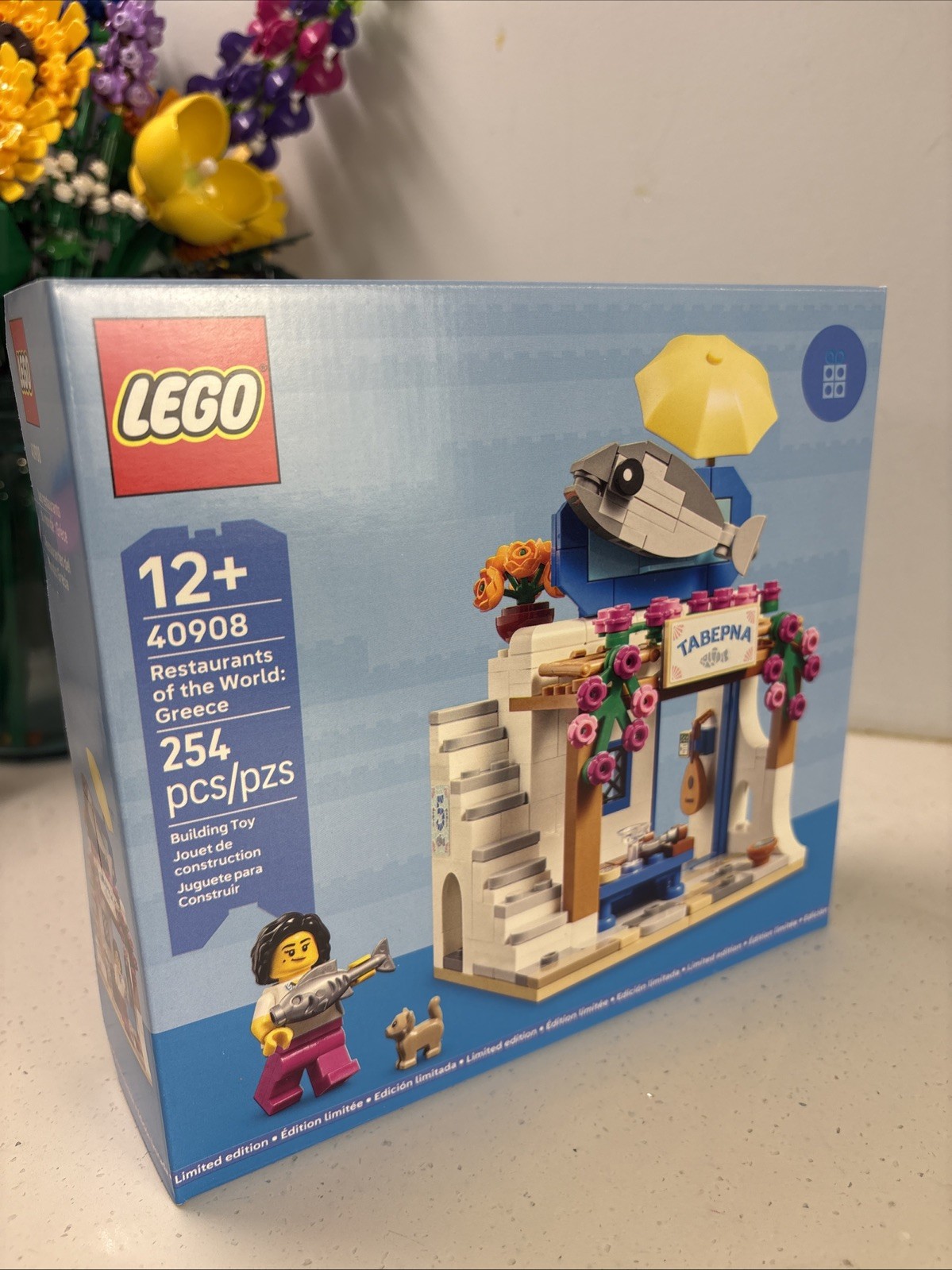 LEGO #40908 Restaurants of the World: GREECE Limited Edition -new & Mint Box LEGO #40908 Restaurants of the World: GREECE Limited Edition -new & Mint Box