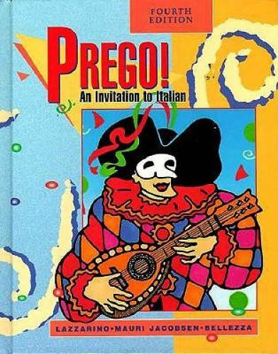 Prego An Invitation To Italian (Student Edition) - Hardcover - GOOD Prego An Invitation To Italian (Student Edition) - Hardcover - GOOD