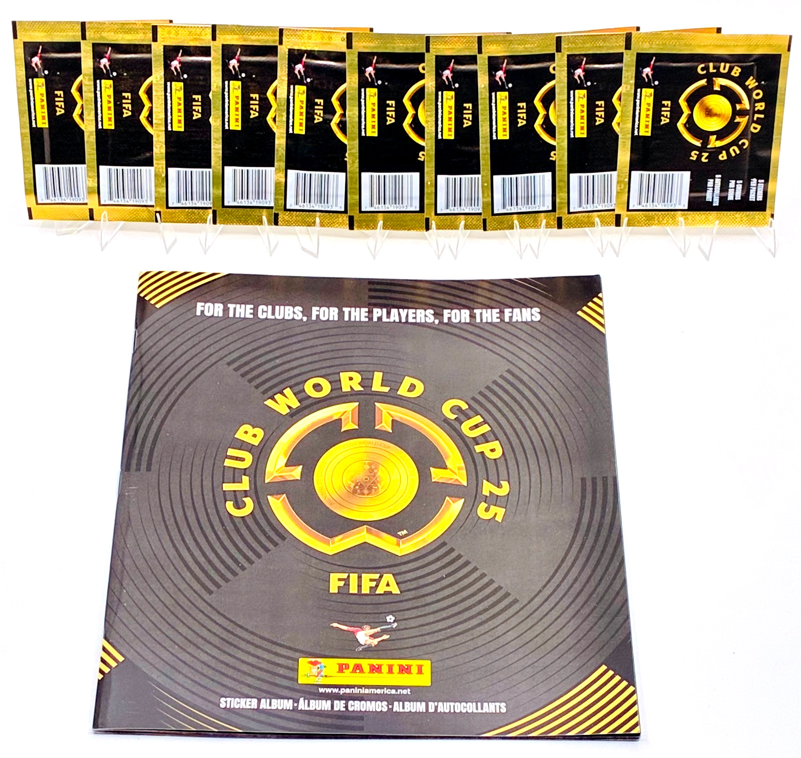 2025 Panini FIFA Club World Cup Soccer Album / Brand New /  50+ Stickers
