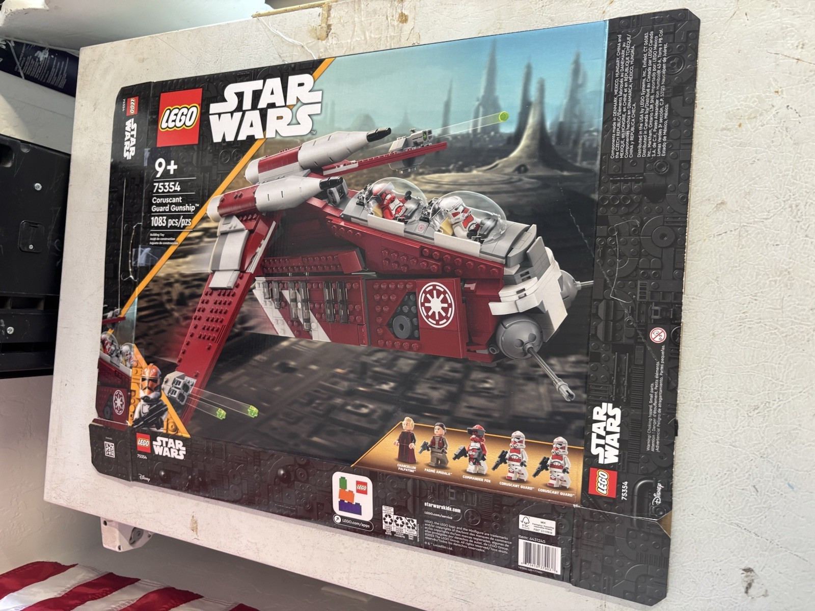 LEGO Star Wars Coruscant Guard Gunship 75354 **Box Only 📦** LEGO Star Wars Coruscant Guard Gunship 75354 **Box Only 📦**