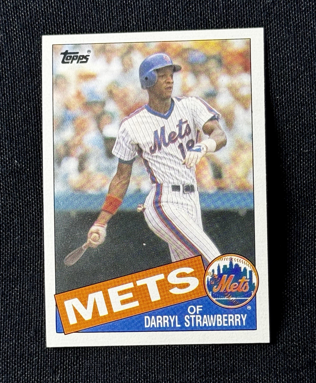 ⚡️COOL VINTAGE⚡️1985 Topps Darryl Strawberry #570 New York Mets ICON MLB HOF