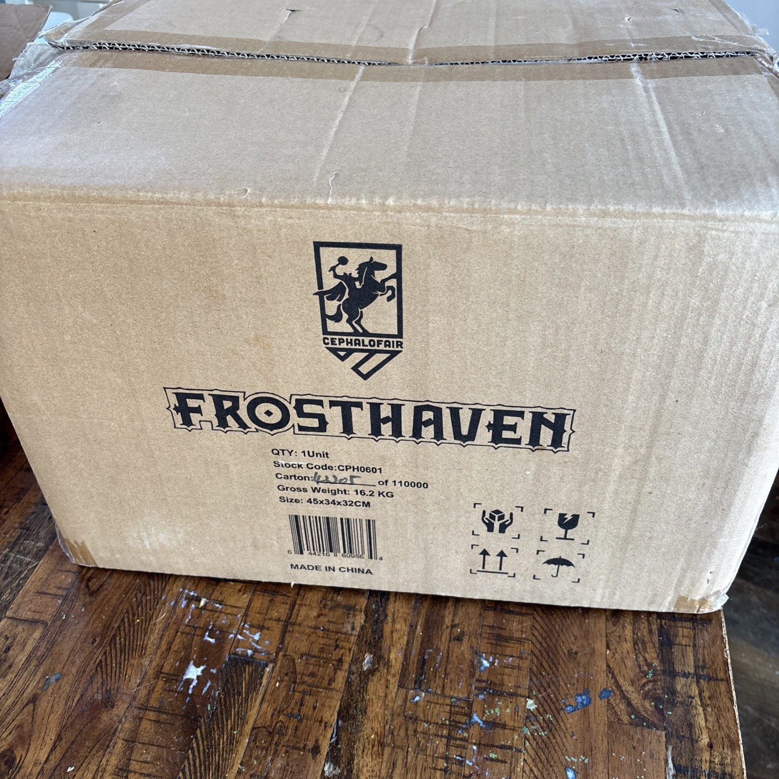 Frosthaven Board Game Cephalofair Games Kickstarter Brand New Factory Sealed