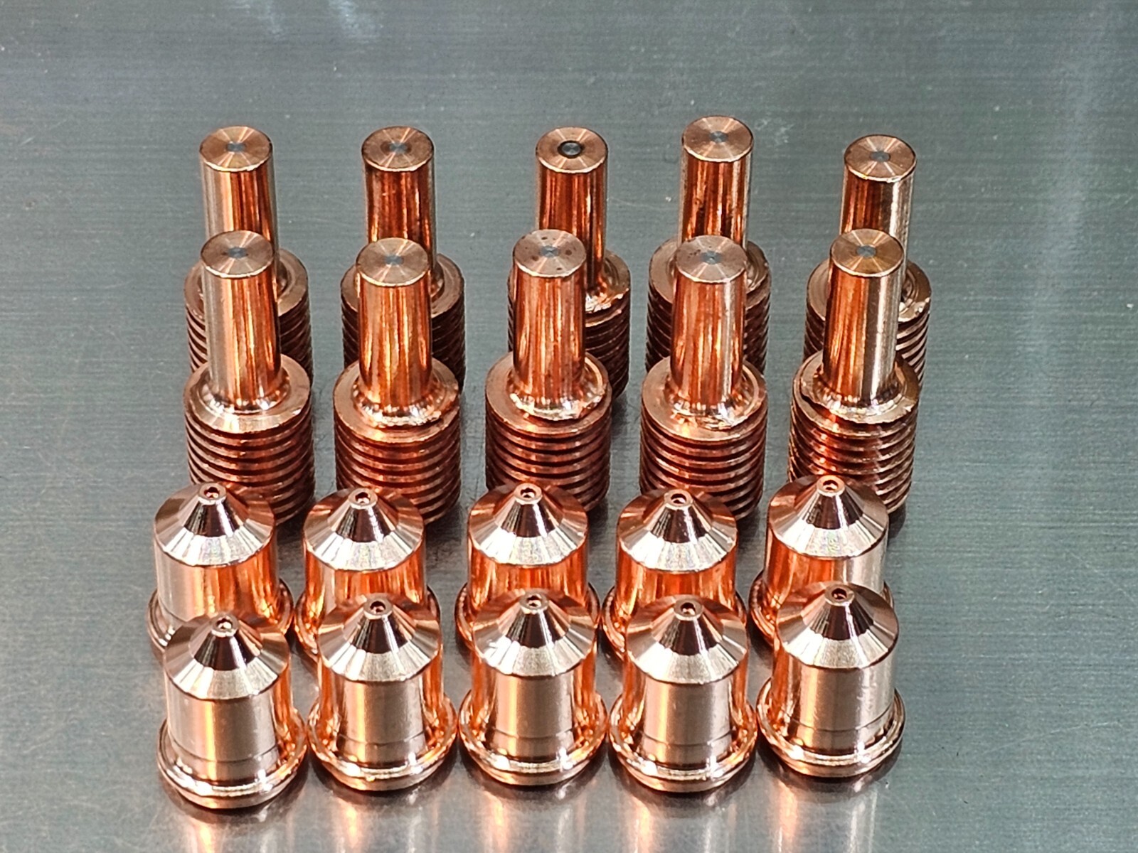 20pc x Plasma Cutter 51206 Tips + 52574 Electrodes Razorweld X45 20pc x Plasma Cutter 51206 Tips + 52574 Electrodes Razorweld X45