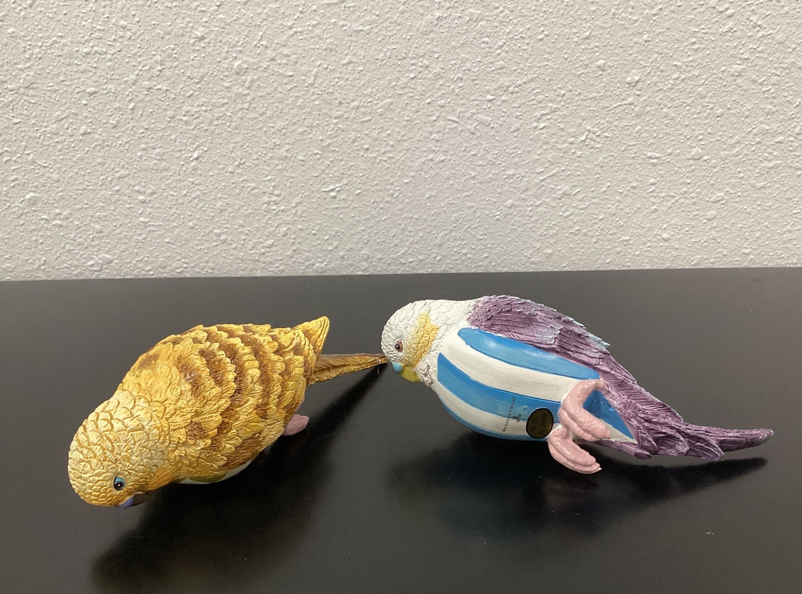 Mackenzie Childs Set of 2 Parakeet Pot Climbers 6