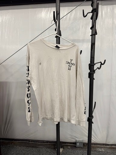 Vintage Thrashed Obey Long Sleeve Tee The Shrine Dogtown Graphic Size L Skate