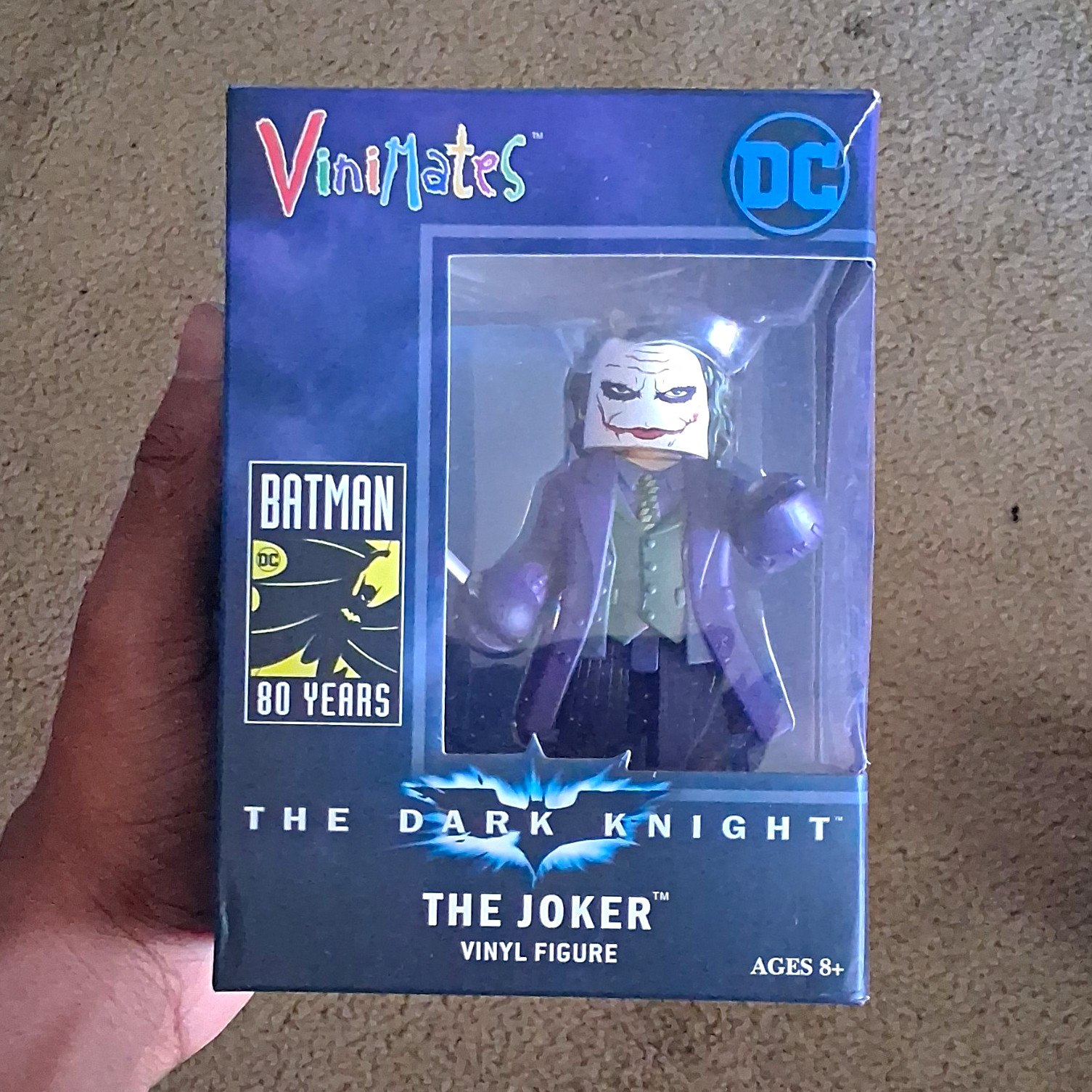 Vinimates DC The Dark Knight Joker Vinyl Figure Collectible DC Franchise DC-M1 Vinimates DC The Dark Knight Joker Vinyl Figure Collectible DC Franchise DC-M1