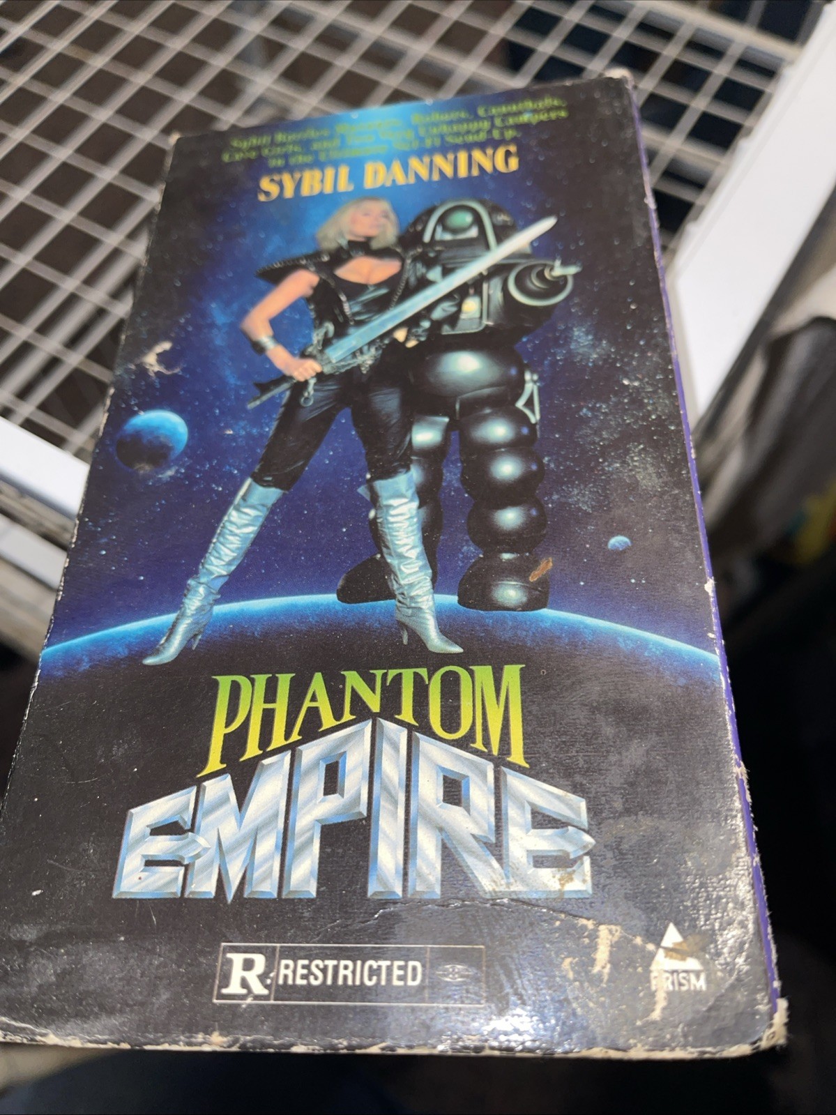 Phantom Empire VHS Sybil Danning 1989 Prism VERY RARE Classic 80's
