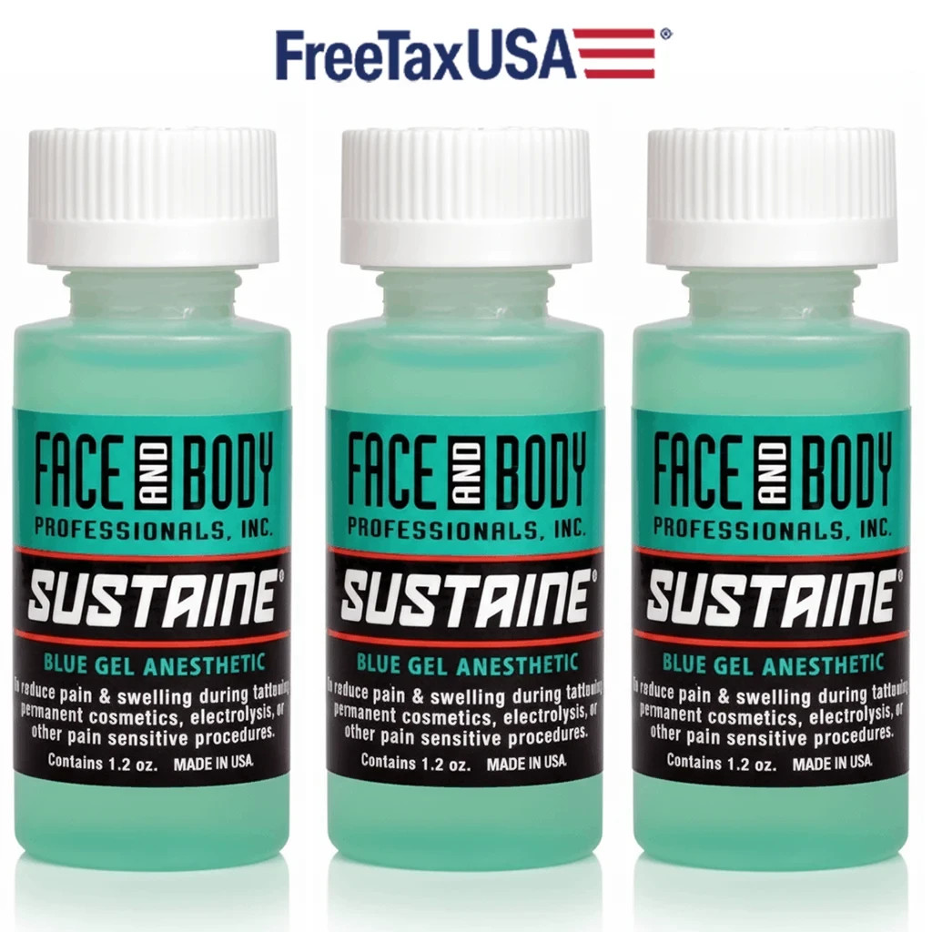 🔥 SALE SET - 3 Pcs Of Sustaine Gel TOPICAL ANALGESIC Numbing