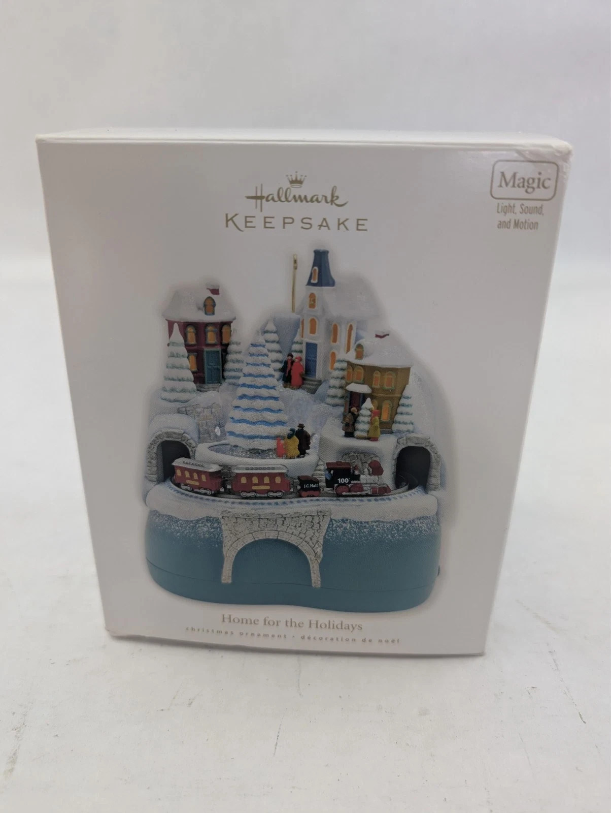 2010 Hallmark \Ornament Home For The Holidays Magic Lights Sound 619-200 2010 Hallmark \Ornament Home For The Holidays Magic Lights Sound 619-200