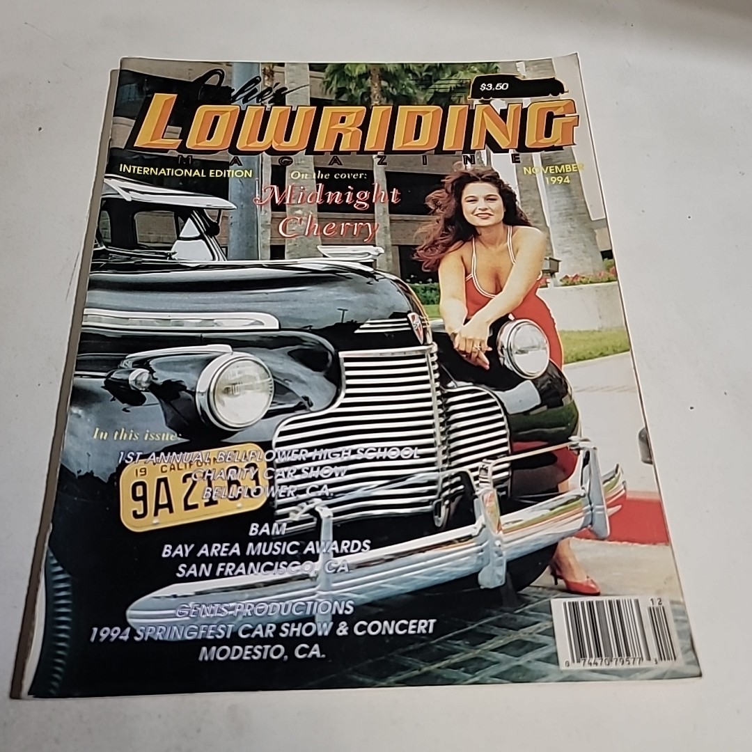 Orlie\'s Lowriding Magazine November 1994 Bellflower HS BAM Music Awards Modesto