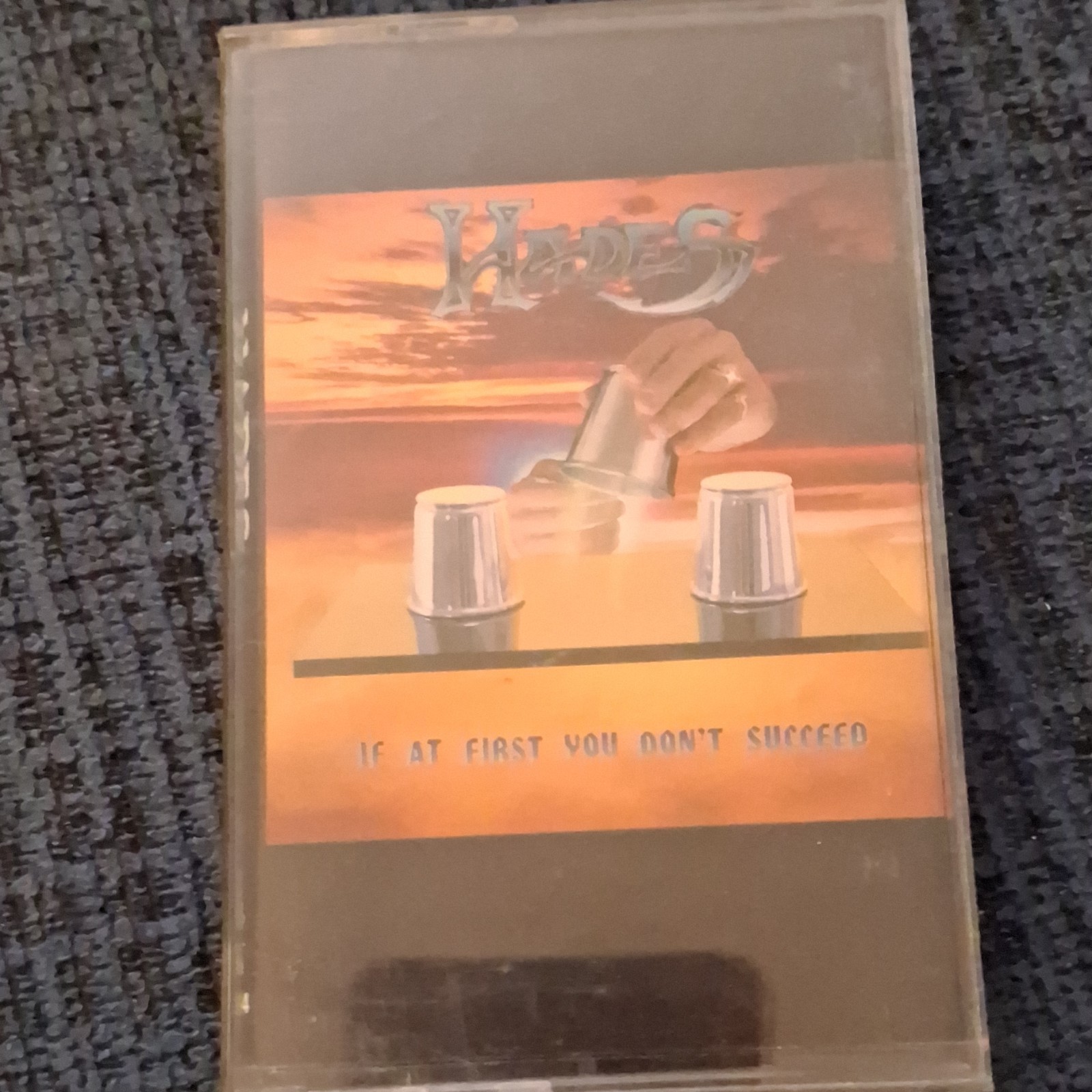 Hades If At First You Don't Succeed Cassette Album 1988 Torrid 7 72332-4 Hades If At First You Don't Succeed Cassette Album 1988 Torrid 7 72332-4