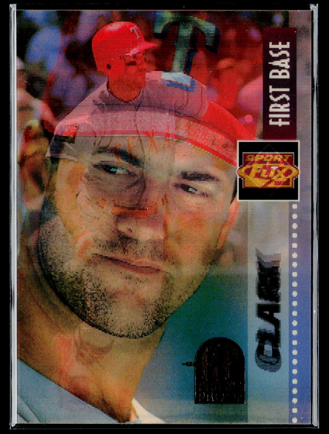 1995 Sportflix #119 Will Clark Artist\'s Proofs